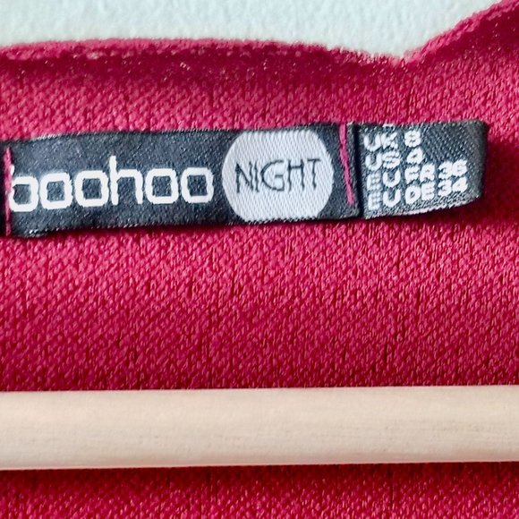 Boohoo Bodycon Red Dress - Picture 5 of 7